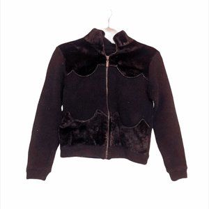 🌺3/$15 Faux Fur Zip-Up Jacket from Europe!